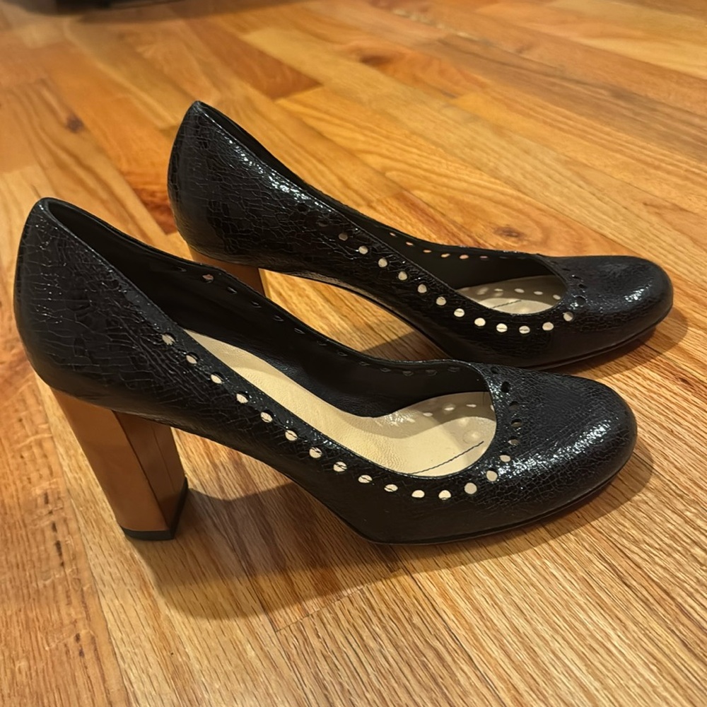 Kate Spade Rounded Toe Block Heels - Picture 5 of 6